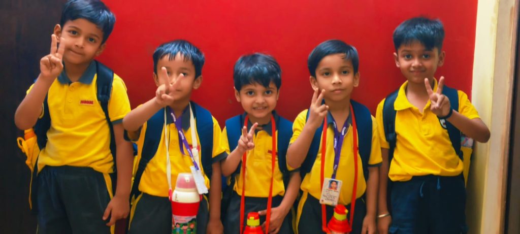 Jr KG school in Varanasi
